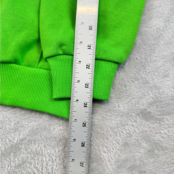 Green Sp5der Graphic Hoodie Unisex Size M - Picture 13 of 14